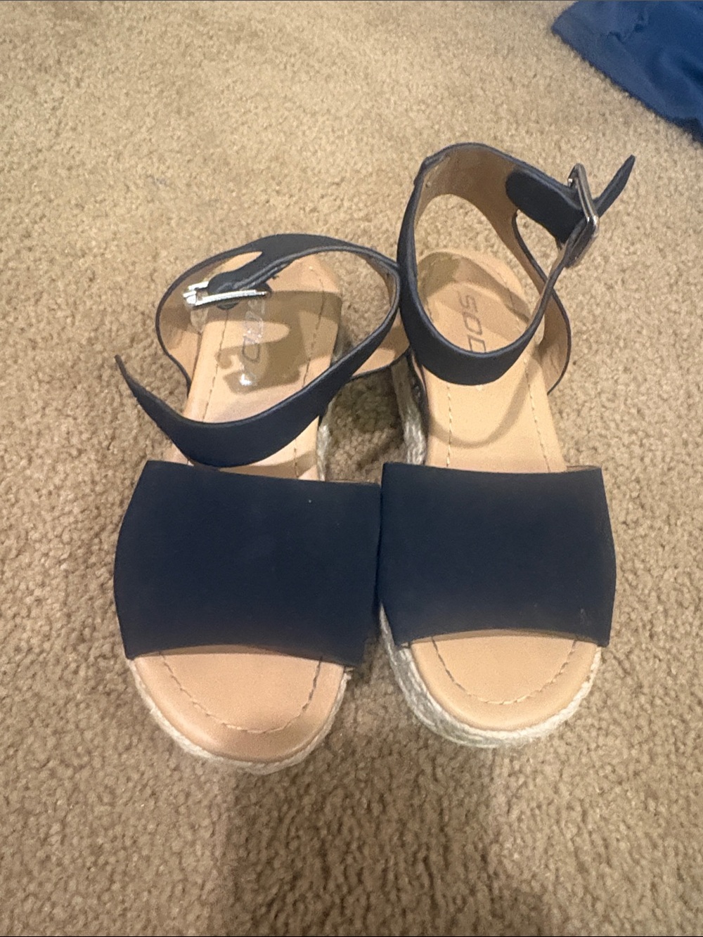 Girls black Ankle-Strap Sandals -